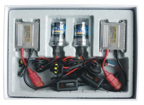 Kit Luci Xenon Slim HID H4-3 6000K - Lampade Auto Luce Bianca 35W Per Veicoli Da Competizione - Foto 4