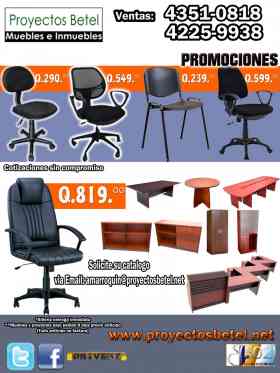 Mobiliario de oficina, proyectos completos previo diseño sin costo