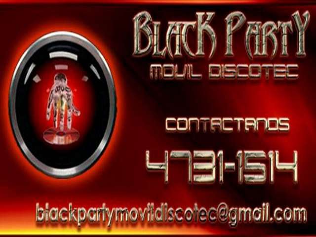 Discoteca black party movil discotec