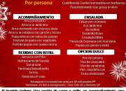 Banquete y churrasco para convivios navidenos Banquete y churrasco para convivios navidenos