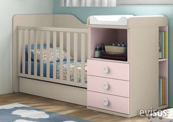 Camas en madera para niños, niñas, adolecentes, literas, cunas, moises