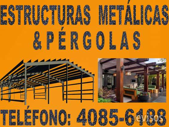 Fabricacion de estructuras metalicas y pergolas t. 40856188