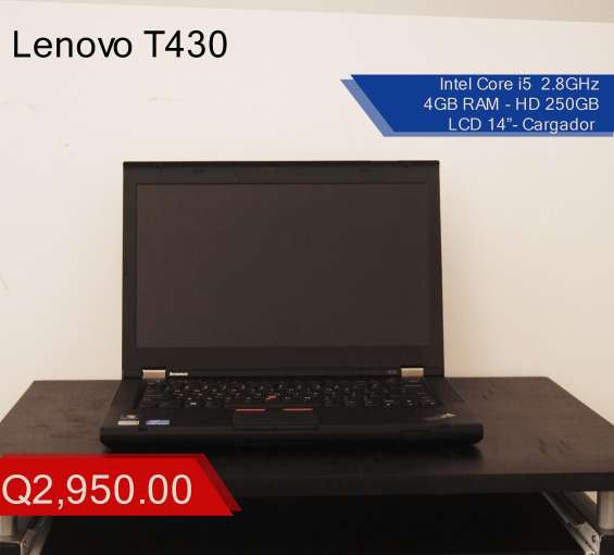 Laptop lenovo t430 llama ya en Ciudad de Guatemala Computadoras y